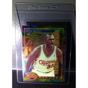 1993-94 Topps Finest Mark Aguirre #40 Basketball Card